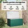vidaXL Garten-Aufbewahrungsbox Grün 129 x 67 x 65 cm Produktbild-Vorschau 5