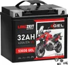 LANGZEIT Y60-N30L-A GEL Motorradbatterie 12V 32Ah 420AEN Produktbild-Vorschau 1