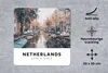 MuchoWow® Mauspad Mousepad Niederlande - Kanäle - Boote Produktbild-Vorschau 2
