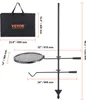 VEVOR Drehspieß Schwenkgrill Stahl 360 x 360 mm, Produktbild-Vorschau 8