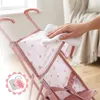 Puppenwagen Klappbar – Rosa Spielzeug-Buggy mit Sonnendach Produktbild-Vorschau 7