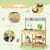 hölzerne Matschküche Outdoor für Jungen und Mädchen, Kinder Produktbild-Vorschau 2