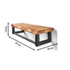 Kobolo Garderobe Wandregal Wandgarderobe aus Metall und Produktbild-Vorschau 3