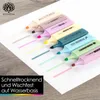 OfficeTree 8x Textmarker Pastell Farben - Nette Sprüche - Produktbild-Vorschau 6