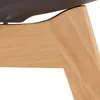 Küchenstuhl Schwarz Schalenstuhl Kunststoff Holzbeine Produktbild-Vorschau 11