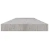 vidaXL Étagère suspendue gris béton 120x23,5x3,8 cm MDF Voir les images du produit 15