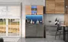 Küchenhochschrank 100x40x180 cm mit LED & Steckdose – Produktbild-Vorschau 8