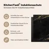 KitchenYeah© Herdabdeckplatte Marmoroptik - Luxus - Schwarz Produktbild-Vorschau 6