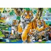 CASTORLAND Puzzle Tigers by the river 1000 Teile Produktbild-Vorschau 2