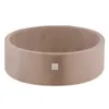 MISIOO Freundliches Bällebad Baby ab 1 Jahr - Rundes Velour Produktbild-Vorschau 2