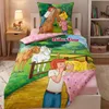 Bibi und Tina Bettwäsche für Mädchen 135x200 80x80 cm Rosa Produktbild-Vorschau 1