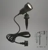 LED vonkajšie svetlo zemný hrot otočný GU10 IP44 3 W čierny Náhľad obrázku produktu 5