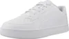 A white Puma Caven 2 Jr sneaker is shown from a side angle against a white background. Produktbild-Vorschau