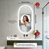 WISFOR LED zrcadlo do koupelny, oválné, 60x120 cm, oválné Náhled obrázku produktu 9