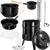 tectake® Gulaschkanone Rocket hitzefester Stahl, 17 l Produktbild-Vorschau 1