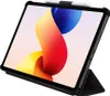 A tablet in a case, propped up on a surface. Produktbild-Vorschau