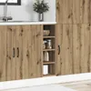 vidaXL Armadio base Riga Artisan oak 20x44,5x81,5 cm Anteprima dell’immagine prodotto 9