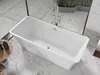 Mexen Tonia freistehende Badewanne 170 x 75 cm, weiß, Produktbild-Vorschau 3