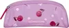 A pink pencil case with a cherry pattern. Produktbild-Vorschau