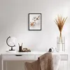 Gerahmtes Poster - Schwarzer Rahmen - Baumwolle Makro Zweig Produktbild-Vorschau 6