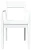 vidaXL Chaises de salle à manger 2 pcs. Blanc Bois massif Voir les images du produit 5