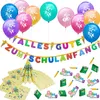 Oblique Unique Schuleinführung Schulanfang Einschulung Deko Produktbild-Vorschau 1