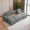 Masseno Ecksofa PESANO P mit Schlaffunktion U-Form, Sofa Produktbild-Vorschau 3