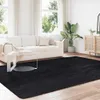 vidaXL Teppich Shaggy Hochflor NAVARRA Schwarz 240x340 cm Produktbild-Vorschau 3