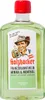 A bottle of Riviera Holzhacker Franzbranntwein Arnika & Menthol with a label featuring a man in a hat. Voir les images du produit