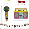 Oblique Unique Happy Birthday Girlande Retro Banner 80er Produktbild-Vorschau 2