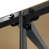vidaXL Markise Taupe 4x3 m 180 g/m² Stoff und Stahl Produktbild-Vorschau 5