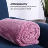 Coperta di flanella coccolosa 150x200cm ( Rose ) Coperta Anteprima dell’immagine prodotto 3