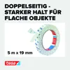 tesa Montageband Fliesen, feuchtraumbeständig 5 m x 19 mm Produktbild-Vorschau 7