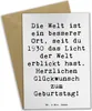 Mr. & Mrs. Panda Grußkarte Spruch 1930 Geburtstag - Weiß - Produktbild-Vorschau 1