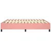 vidaXL Box spring bed frame Pink 200x200 cm Velvet Náhľad obrázku produktu 5