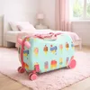 Valigia da viaggio per bambini con ruote, bagaglio a mano, Anteprima dell’immagine prodotto 4