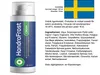 A bottle of HondroFrost cream with product information and a Swedish flag. Produktbild-Vorschau