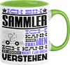 Sammler Geschenk Kaffee-Tasse Geschenkidee für Sammler Ich Produktbild-Vorschau 1