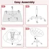 Instructions for assembling a chair. Produktbild-Vorschau
