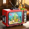 BlockBuddie™ 1718-teiliges Ozean-Retro-TV-Bausteinset Produktbild-Vorschau 4