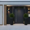 HowHomely |  Vasi da fiori - Vasi per piante - grigi - Set Anteprima dell’immagine prodotto 2
