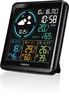 A digital weather station displaying various readings and weather icons. Náhled obrázku produktu