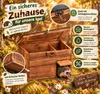 Igelhaus XXL 45x32x27 cm, Igelhaus Winterfest mit Boden, Produktbild-Vorschau 7