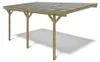 Tettoia posto auto coperto in legno 3x5.24 m - 15 m2 - Anteprima dell’immagine prodotto 2