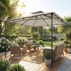 Pavillon 3x3m Wasserabweisend Stabil Winterfest Produktbild-Vorschau 4