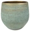 Steege Pflanztopf - moderner Look - blau - 36 x 32 cm Produktbild-Vorschau 1