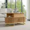 Table basse Merax réglable en hauteur avec portes Voir les images du produit 10