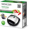 Sencor SSM 4300SS tostiera 700 W Acciaio inox Anteprima dell’immagine prodotto 4