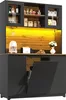 Küchenschrank 120x40x180 cm - Modernes Sideboard mit Produktbild-Vorschau 6