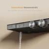 System prysznicowy EMKE z termostatem, matowy antracyt - Podgląd zdjęcia produktu 8